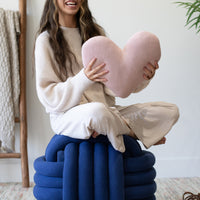 Cuddle Buddy Organic Cotton Heart Pillow
