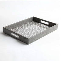 Lasya Vegan Leather Tray - Rectangle