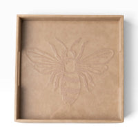 Madhu Vegan Leather Tray - Square