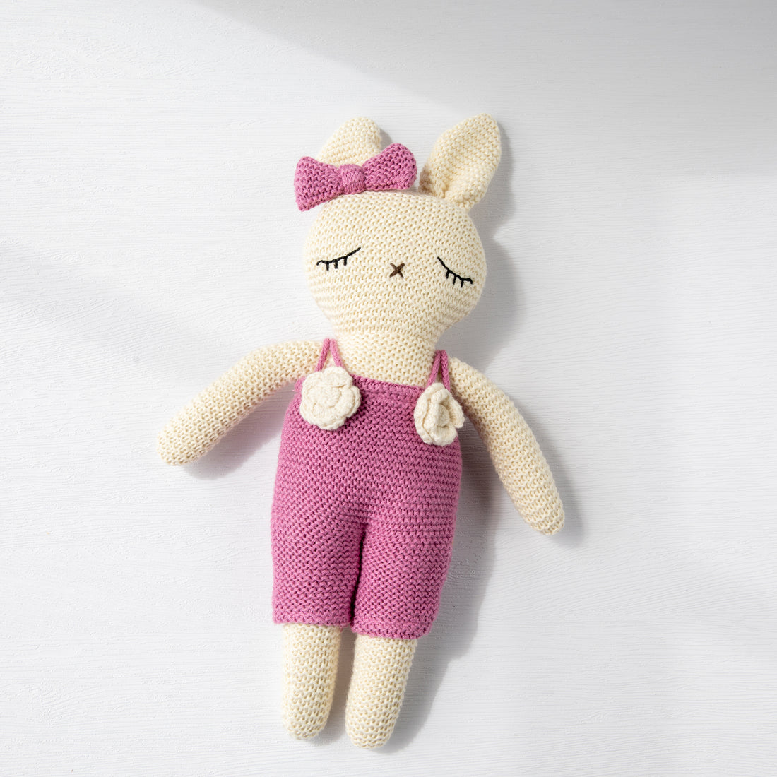 Bunny Jumpsuit Toy - Rose