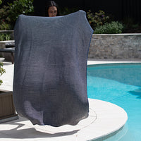 Zreyas Organic Cotton Knit Throw Blanket