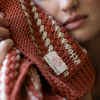 Tara Organic Cotton Throw Blanket