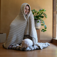 Tara Organic Cotton Throw Blanket