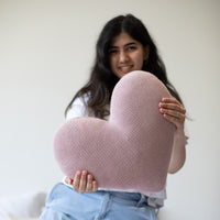 Cuddle Buddy Organic Cotton Heart Pillow