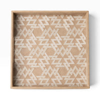 Ratna Vegan Leather Tray - Square