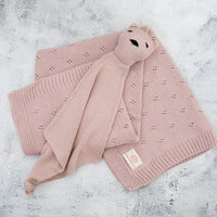 Trefle Infant Baby Blanket Set - Vanilla