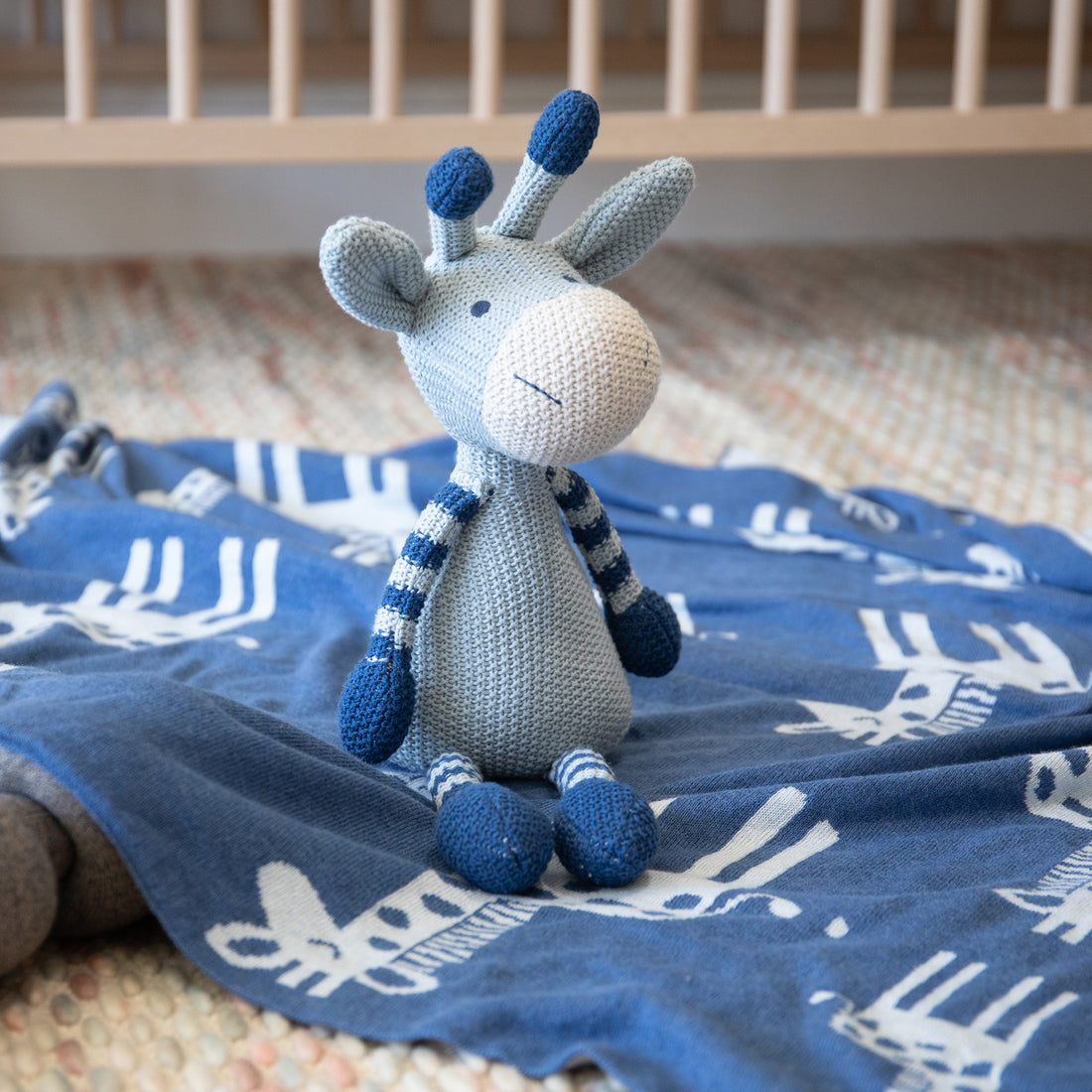 Giraffe Toy - Blue