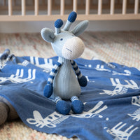 Giraffe Toy - Blue