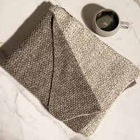 Zac Organic Cotton Knit Throw Blanket