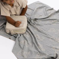 Teddy Bear Taupe Organic Cotton Baby Gift Set