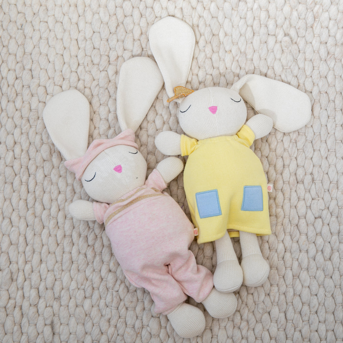 Bunny Floppy Ears Toy - Pink