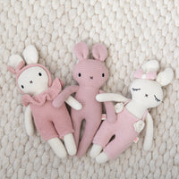 Bunny Bow Toy - Pink