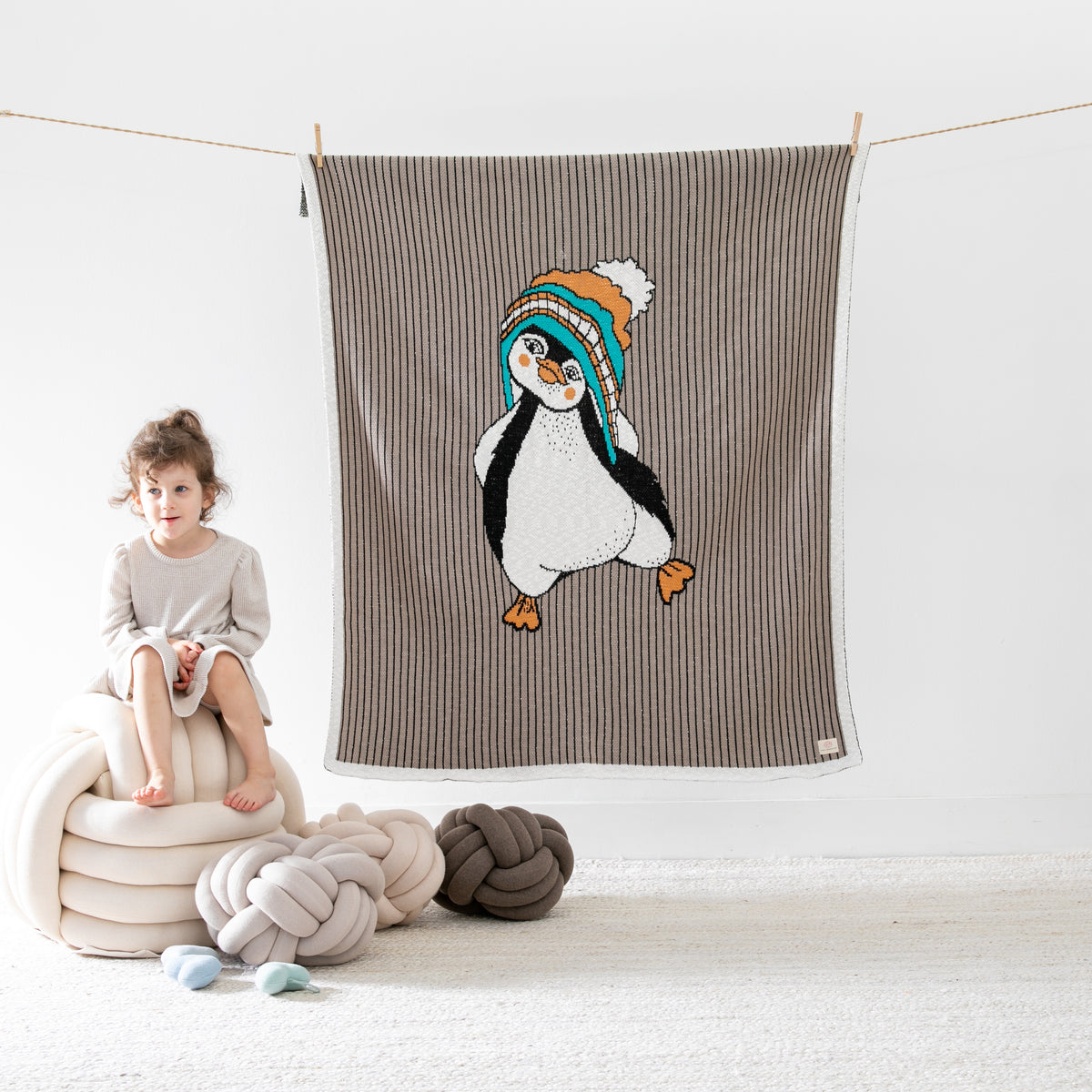 Penguin blankets outlet and throws