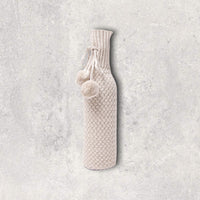 Criss Cross Lt Beige Mel Wine Sleeve