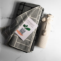 Criss Cross Natural Wine Sleeve