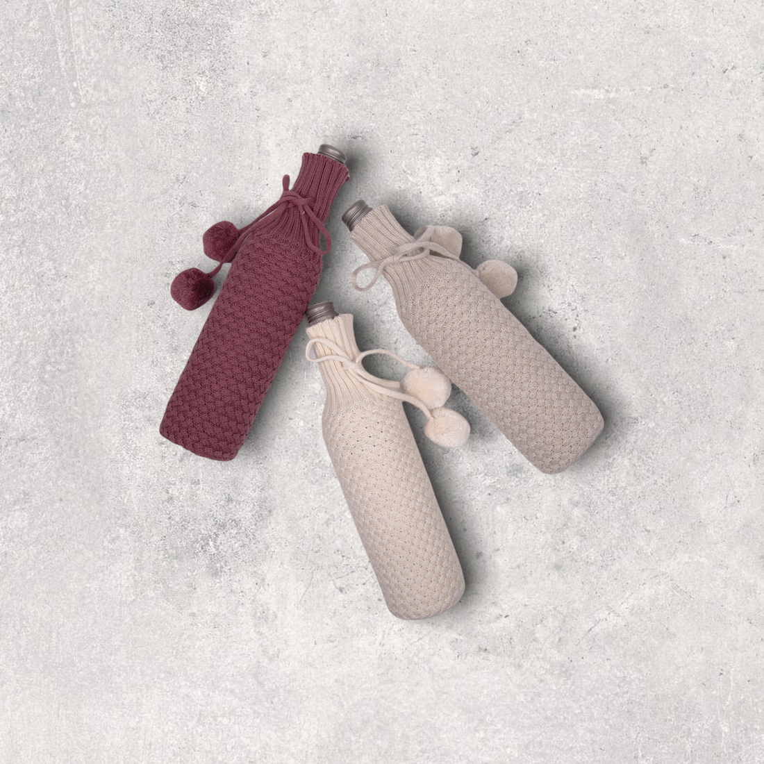 Criss Cross Natural Wine Sleeve