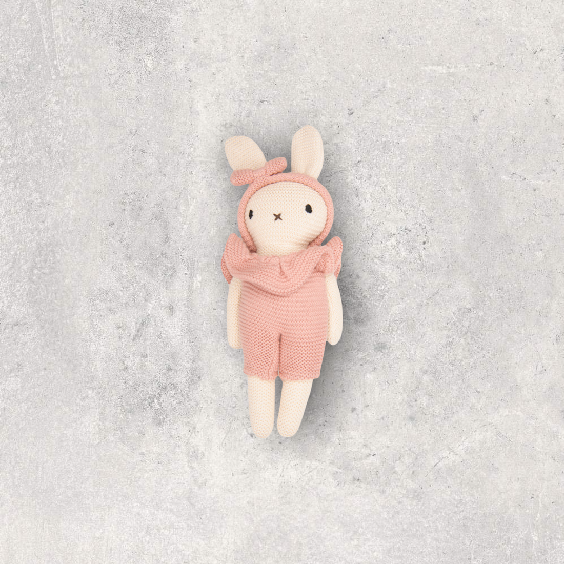 Bunny Jump Suit Toy - Pink