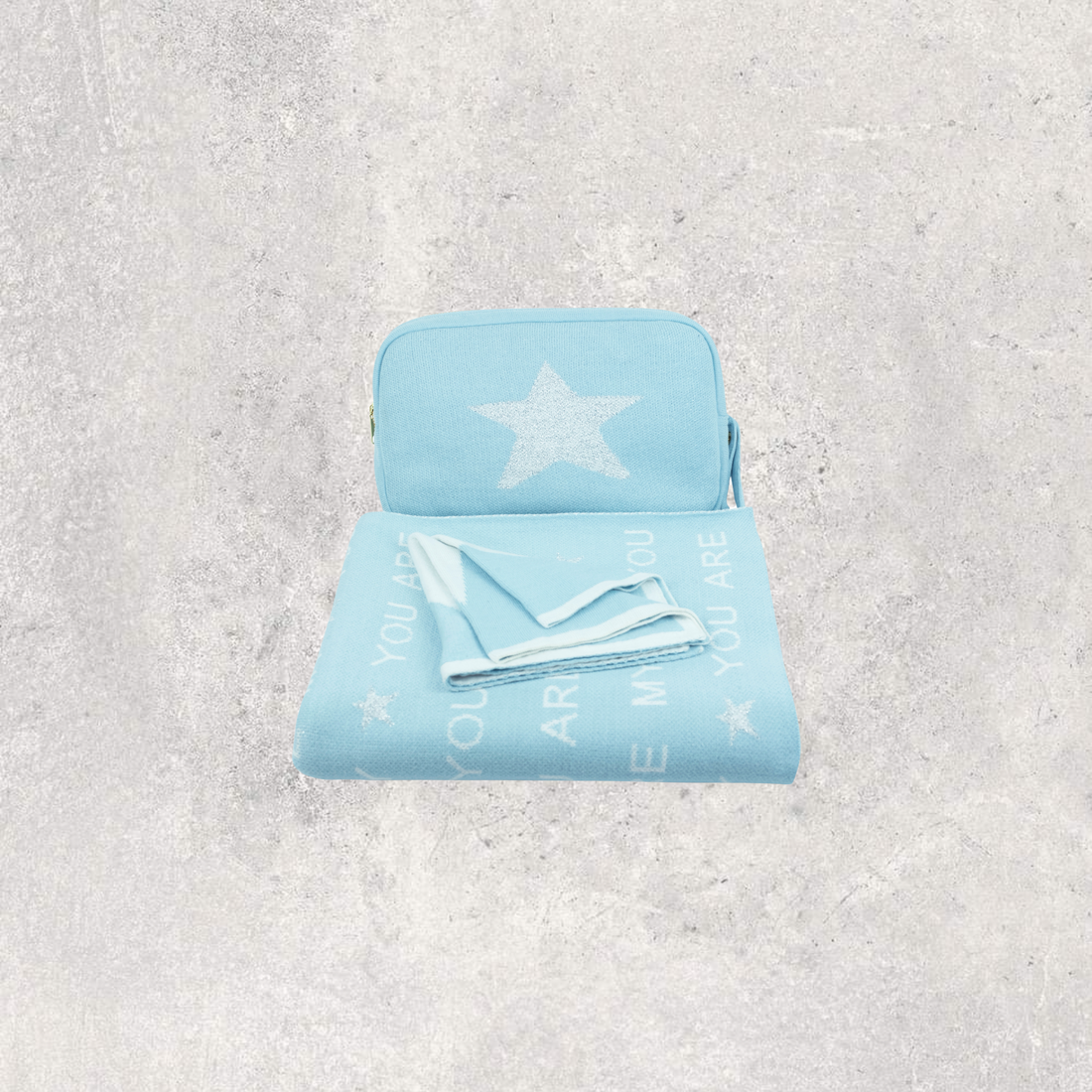 You Are My Star Baby Blanket Gift Set - Blue