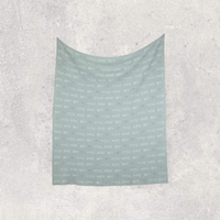 You Are My Star Organic Cotton Baby Blanket and Burp Cloth Set