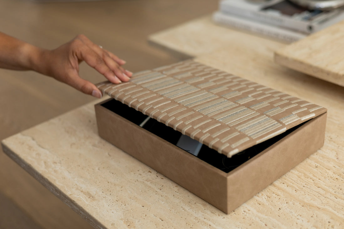 Taal Vegan Leather Accessory Box