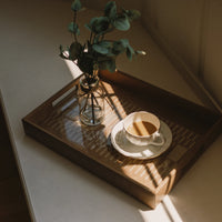 Taal Vegan Leather Tray - Rectangle