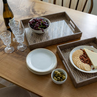 Lehar Vegan Leather Tray - Square