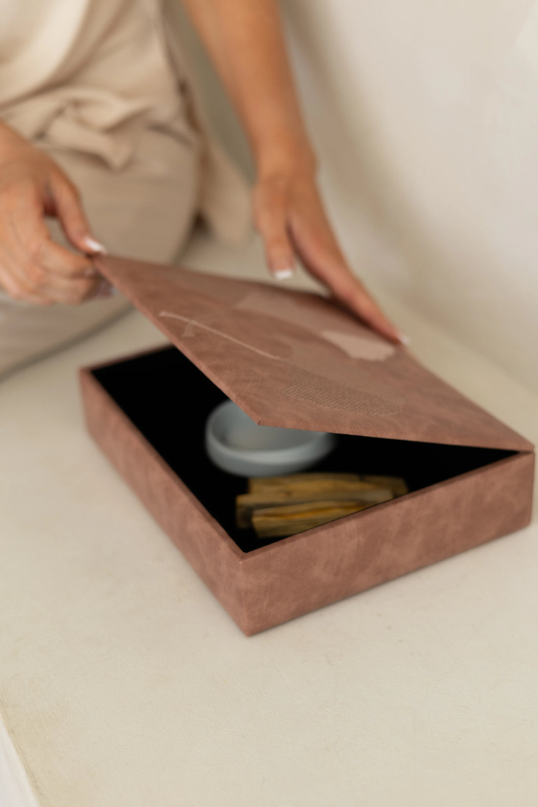 Dal Vegan Leather Accessory Box