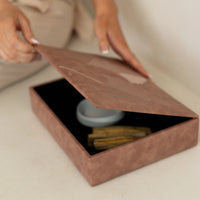 Dal Vegan Leather Accessory Box