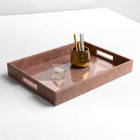 Dal Vegan Leather Tray - Rectangle
