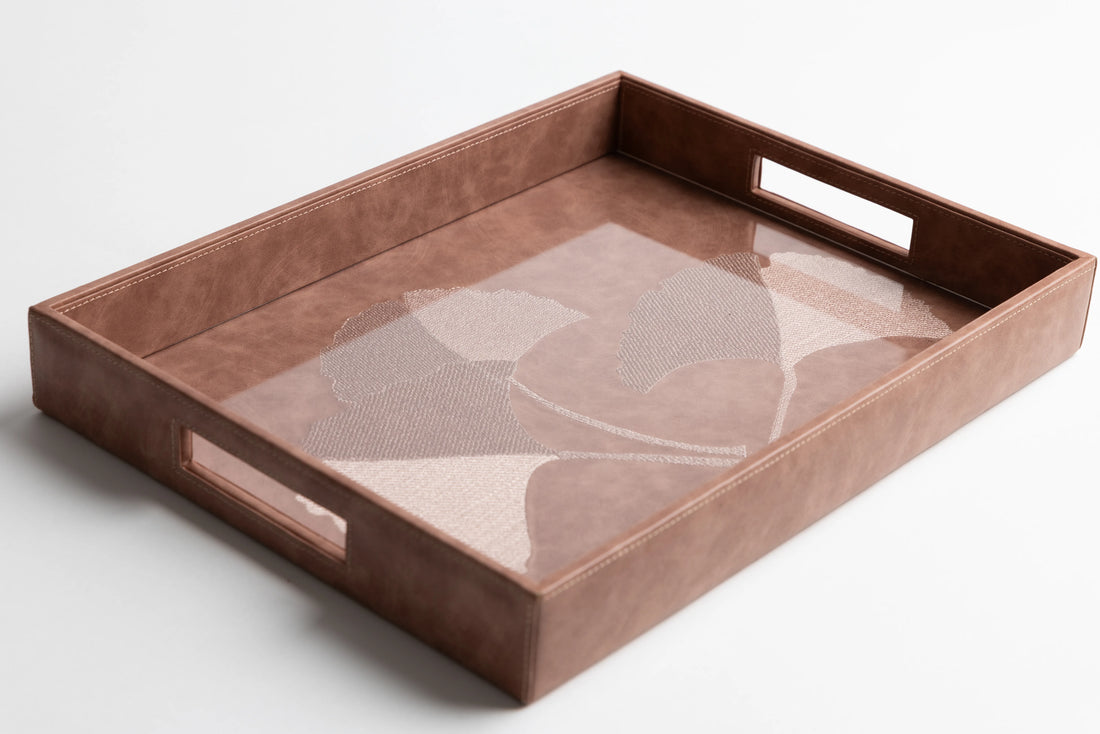 Dal Vegan Leather Tray - Rectangle