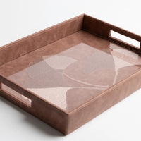 Dal Vegan Leather Tray - Rectangle