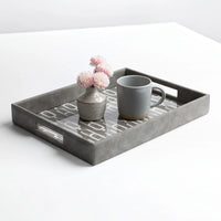 Lasya Vegan Leather Tray - Rectangle