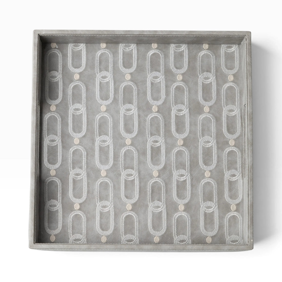Lasya Vegan Leather Tray - Square