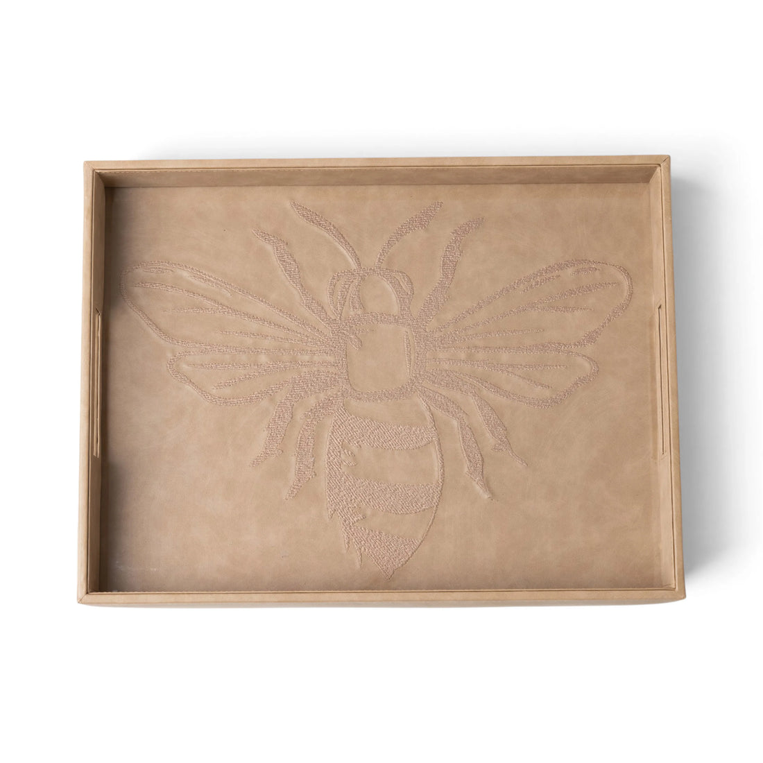 Madhu Vegan Leather Tray - Rectangle