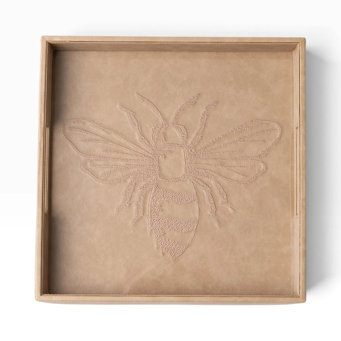 Madhu Vegan Leather Tray - Square