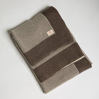 Eka Stipple Organic Cotton Throw Blanket