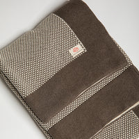 Eka Stipple Organic Cotton Throw Blanket