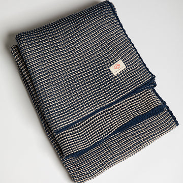 Zreyas Organic Cotton Knit Throw Blanket