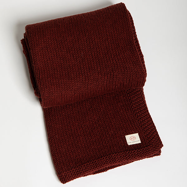 Zrestha Organic Cotton Knit Throw Blanket