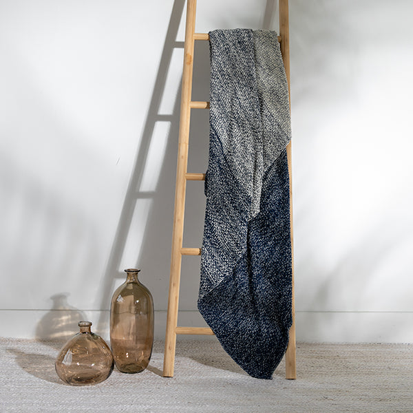 Zac Organic Cotton Knit Throw Blanket