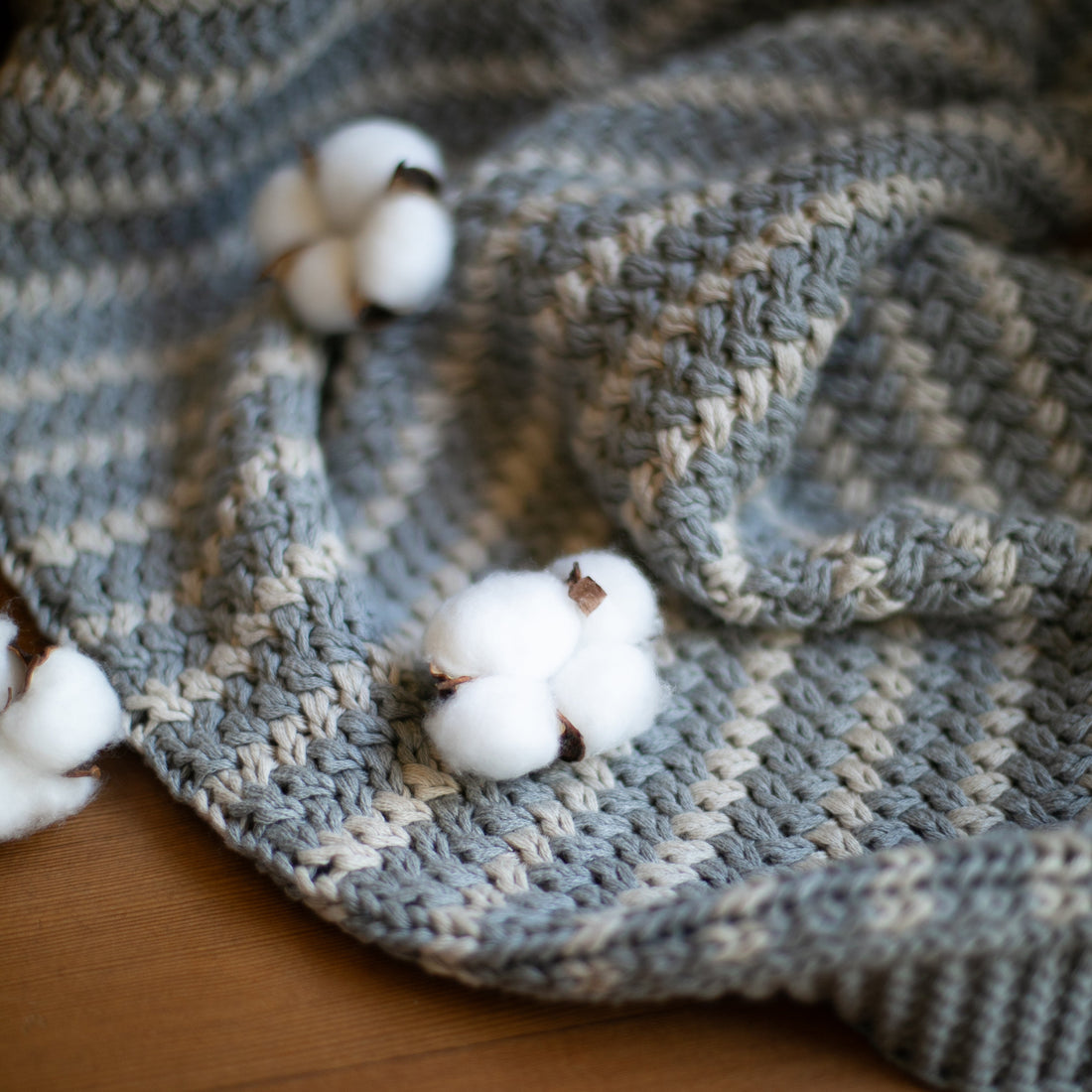 Tara Organic Cotton Throw Blanket