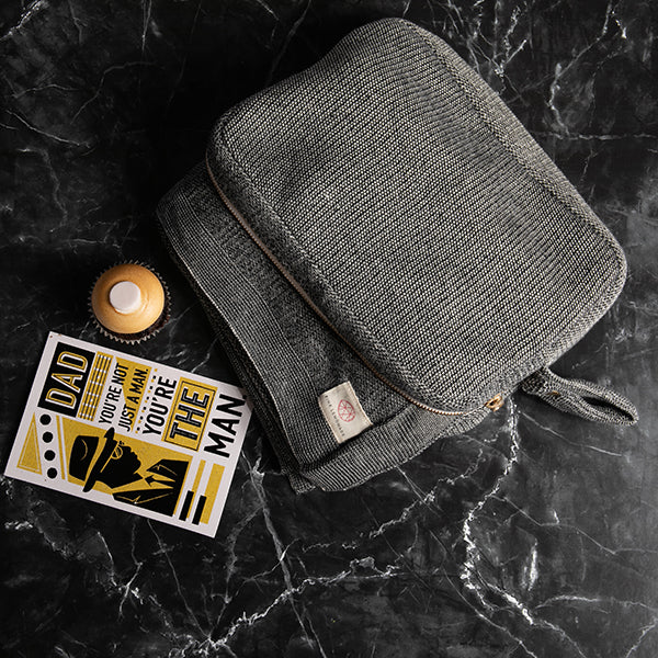 Shades Organic Cotton Travel Blanket and Eye Mask Set