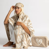 Shabby Hearts Linen Organic Cotton Travel Set