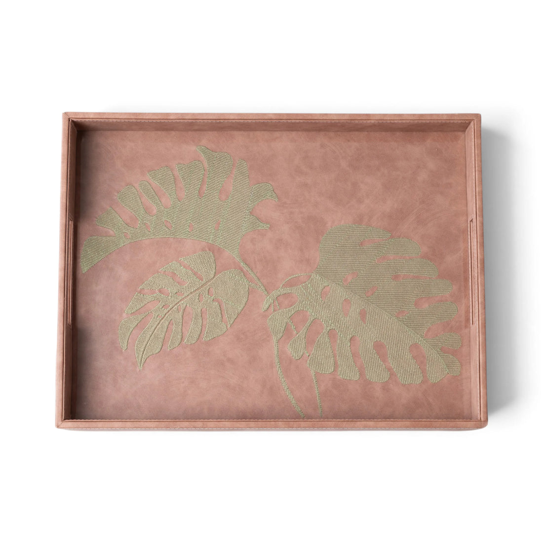 Palaash Vegan Leather Tray - Rectangle