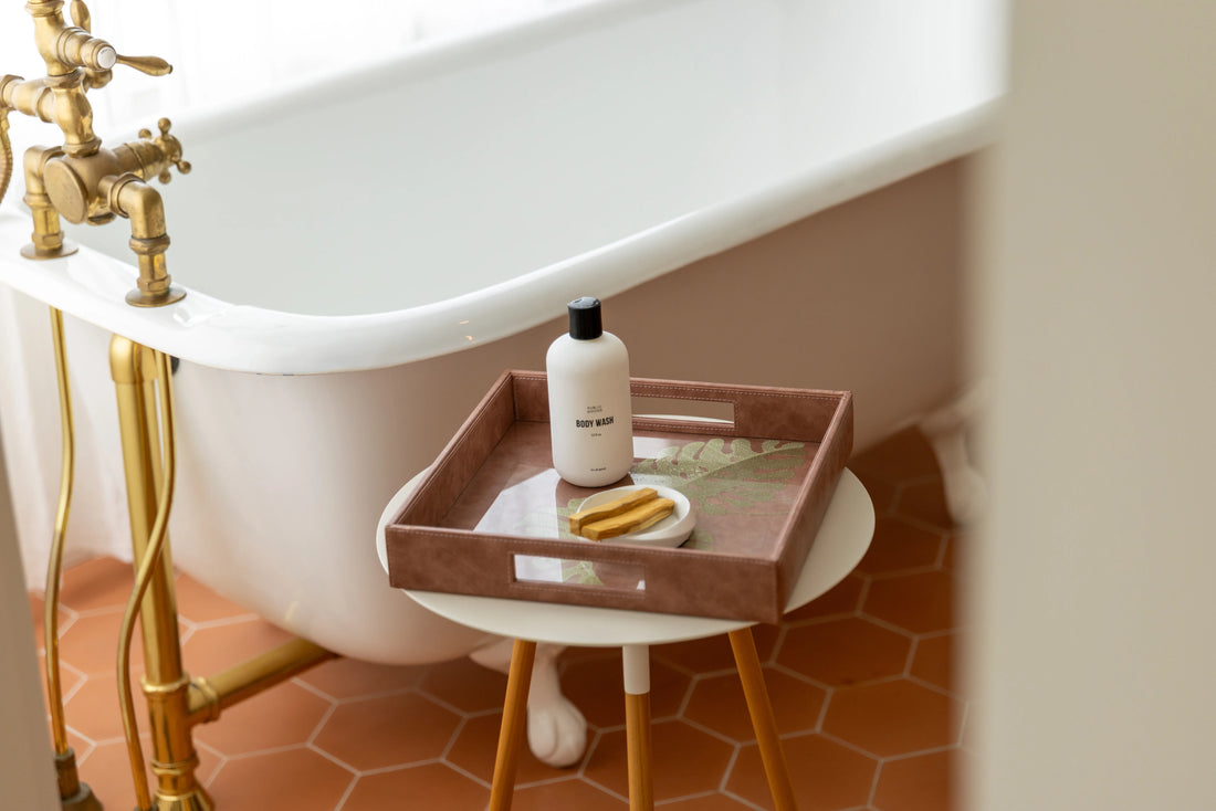 Palaash Vegan Leather Tray - Square