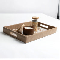 Ratna Vegan Leather Tray - Rectangle