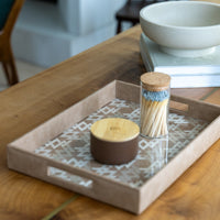 Ratna Vegan Leather Tray - Rectangle