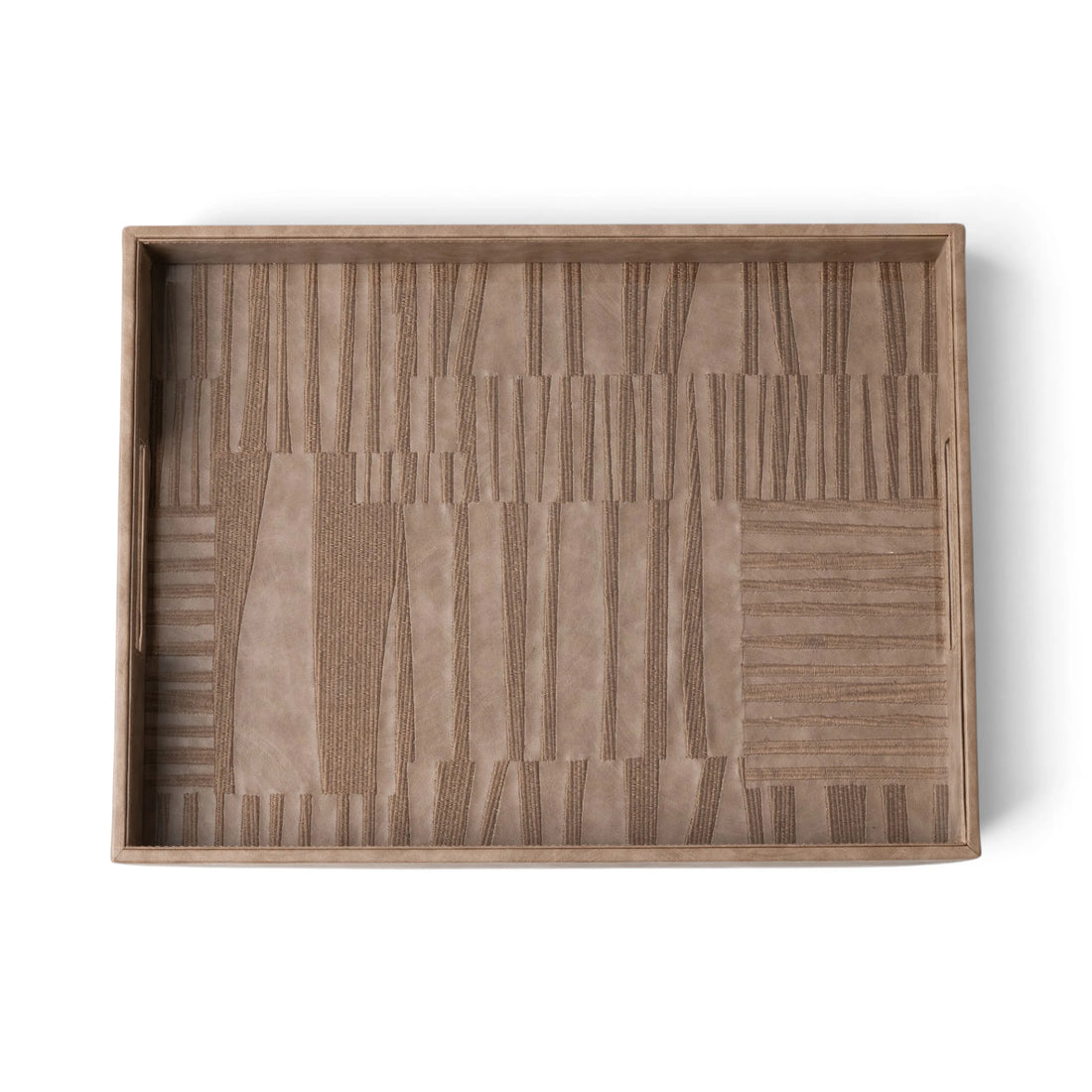 Vansh Vegan Leather Tray - Rectangle