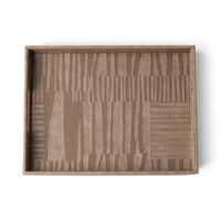 Vansh Vegan Leather Tray - Rectangle