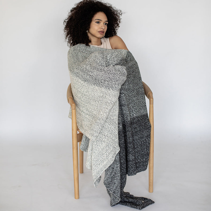 Zac Organic Cotton Throw Blanket